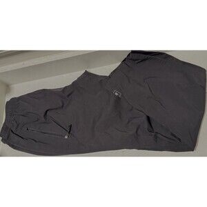 REI Co-op Waterproof Rain Pants Hiking Black Youth Large 14 16 Adjustable Waist